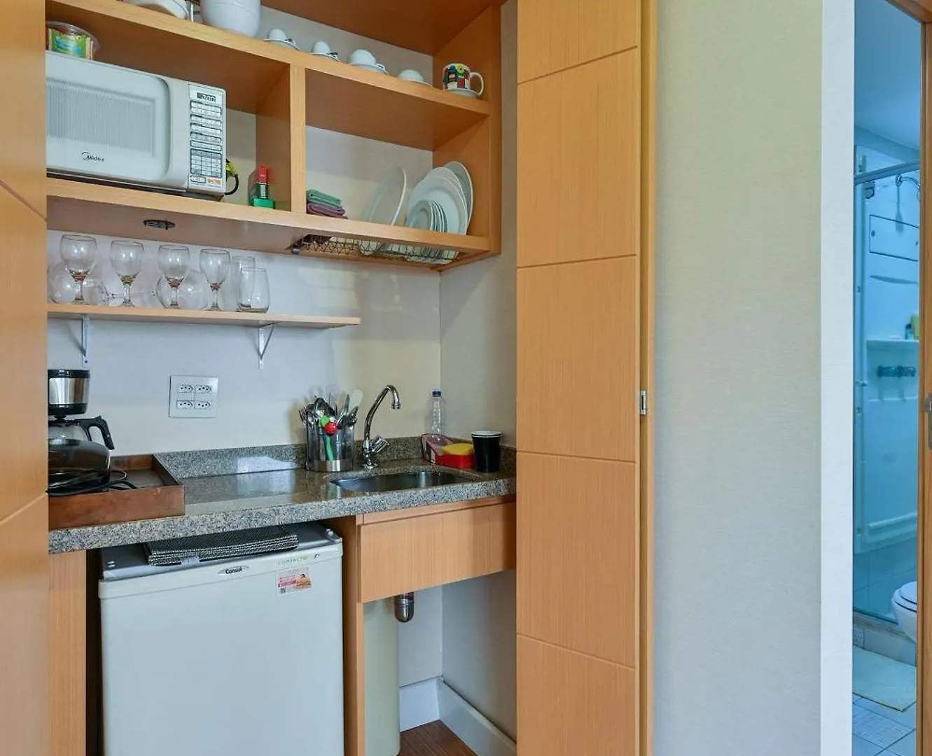 Flat Com Duas Suites Em Hotel Nos Jardins! Sao Paulo 0*,