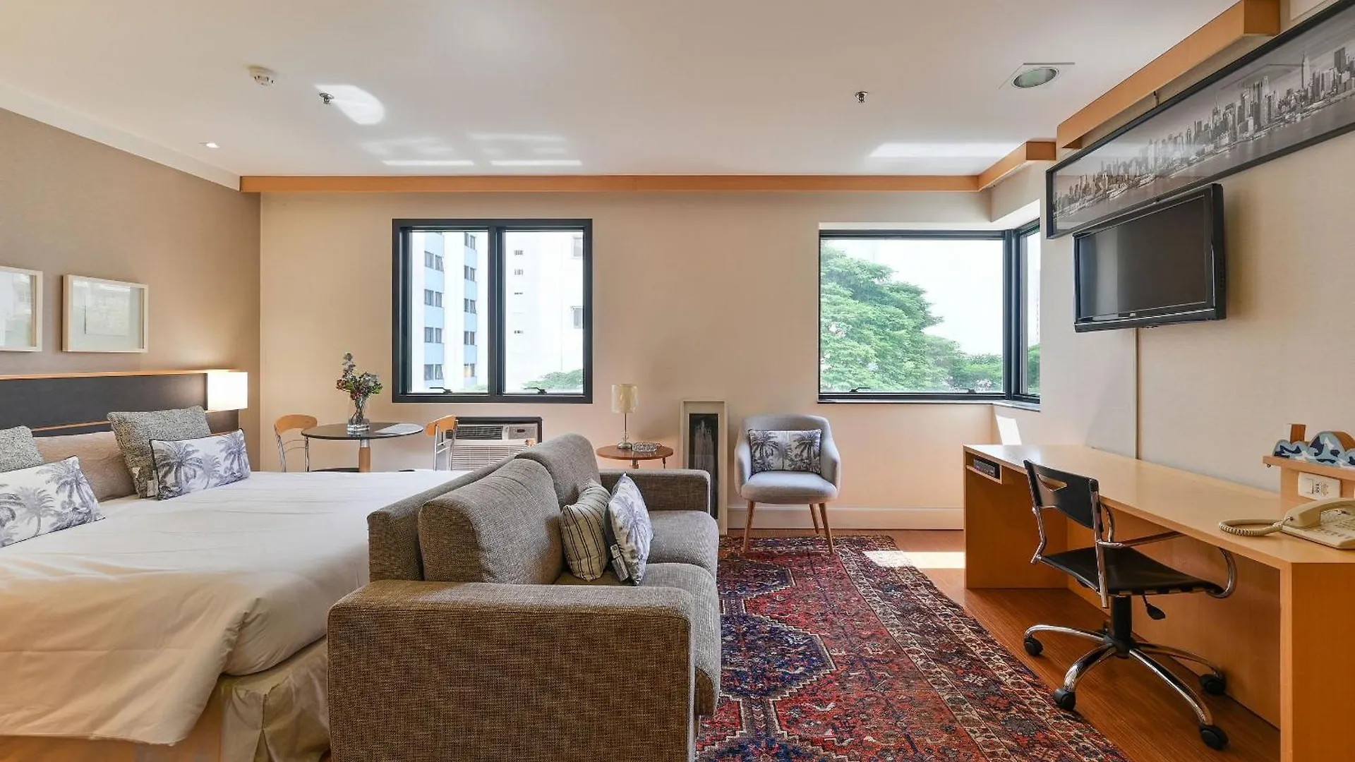 Flat Com Duas Suites Em Hotel Nos Jardins! Sao Paulo 0*,  Brazil